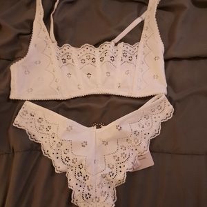 Fenty x Savage bra and panty set